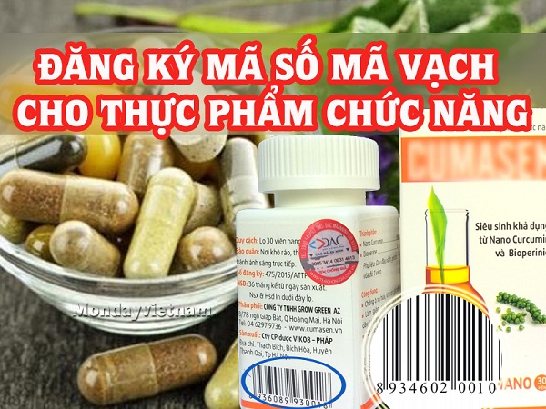 Đăng ký mã số mã vạch cho thực phẩm chức năng như thế nào? Đăng ký mã số mã vạch cho thực phẩm chức năng như thế nào?
