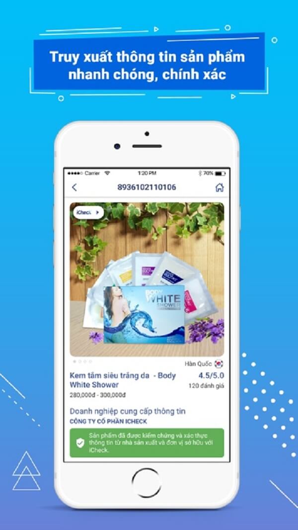 app-iCheck-giup-nguoi-tieu-dung-truy-xuat-thong-tin-san-pham