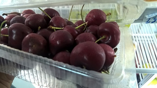 Nỗi lo khi mua cherry nhập khẩu Nỗi lo khi mua cherry nhập khẩu