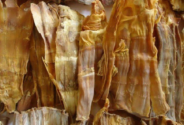 Nhận biết măng khô qua màu sắc Nhận biết măng khô qua màu sắc