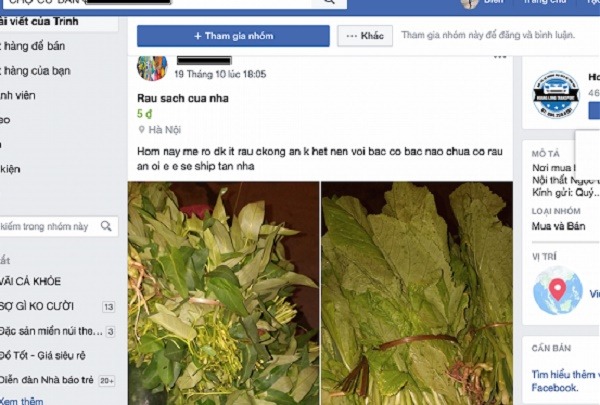 Thực phẩm online tràn lan khó kiểm soát chất lượng Thực phẩm online tràn lan khó kiểm soát chất lượng