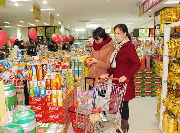 Quét mã Qr - đón tết an toàn, yên tâm mua sắm