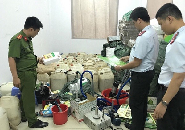 Doanh nghiệp sản xuất trái phép