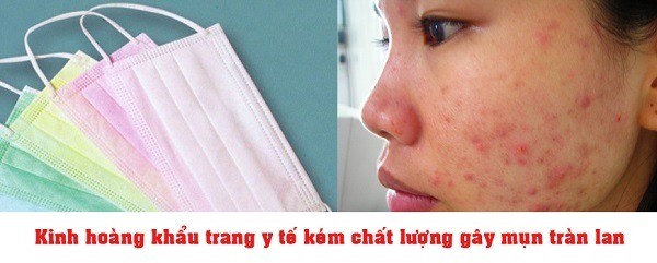 Hậu quả khi sử dụng khẩu trang y tế giả