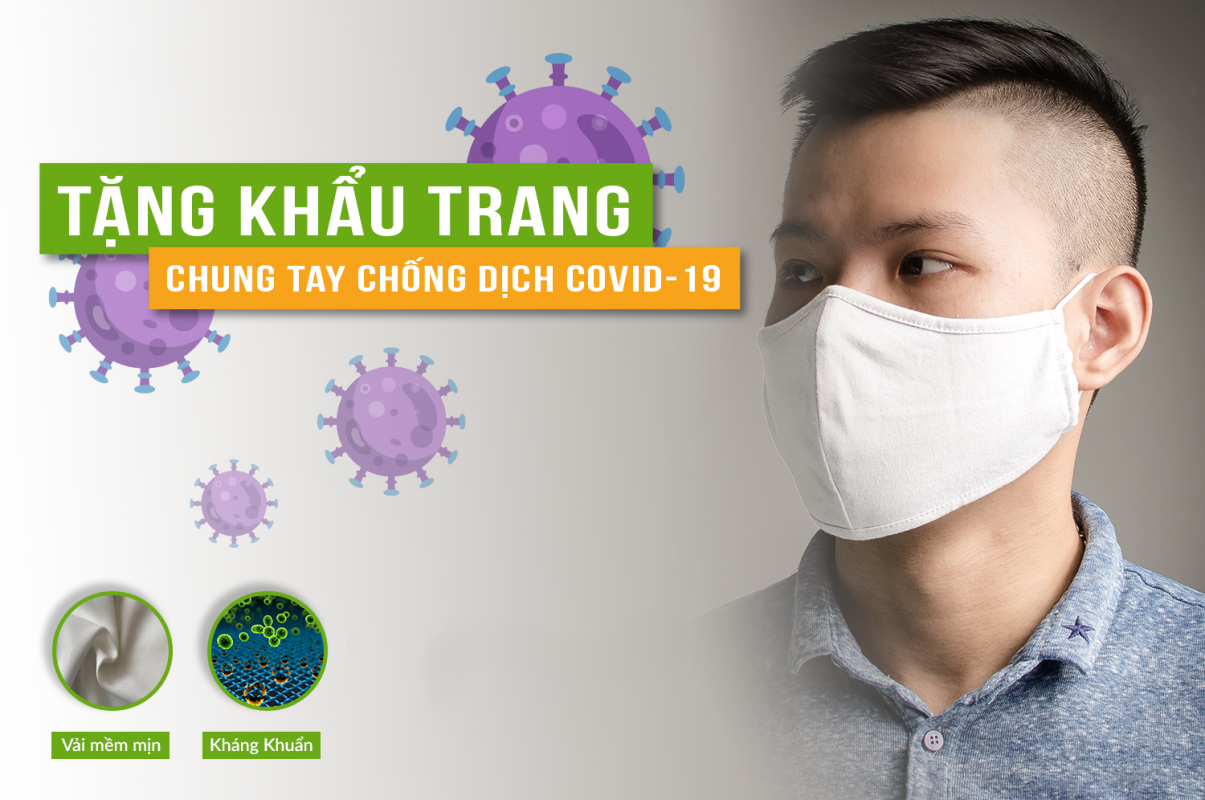 Su kien phat khau trang mien phi lon nhat toan Ha Noi, 80.000 nguoi dan se duoc nhan tan tay