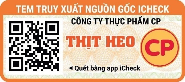 Tem truy xuất nguồn gốc thịt heo Tem truy xuất nguồn gốc thịt heo